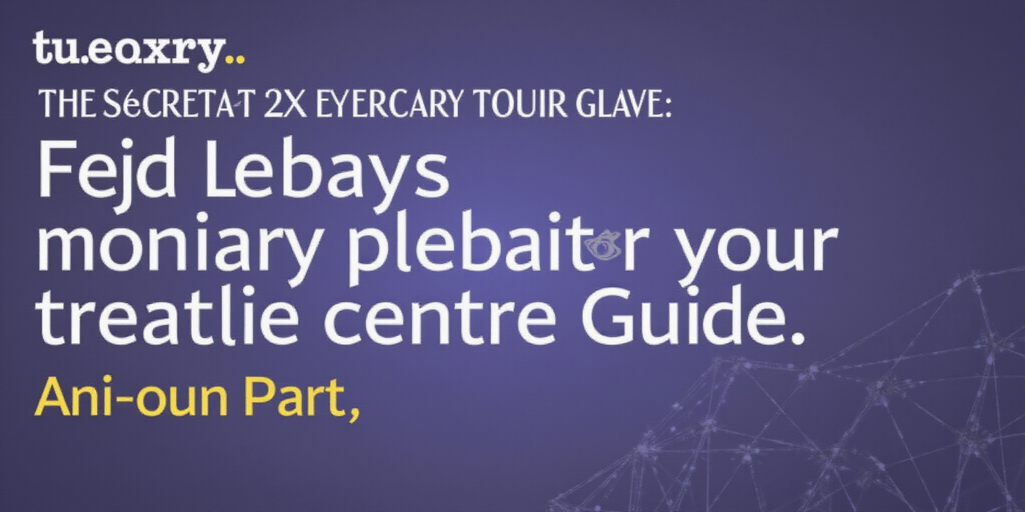 Welcome to the Excellence Training Centre Guide